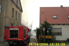 Brand in Vinzelberg 2006